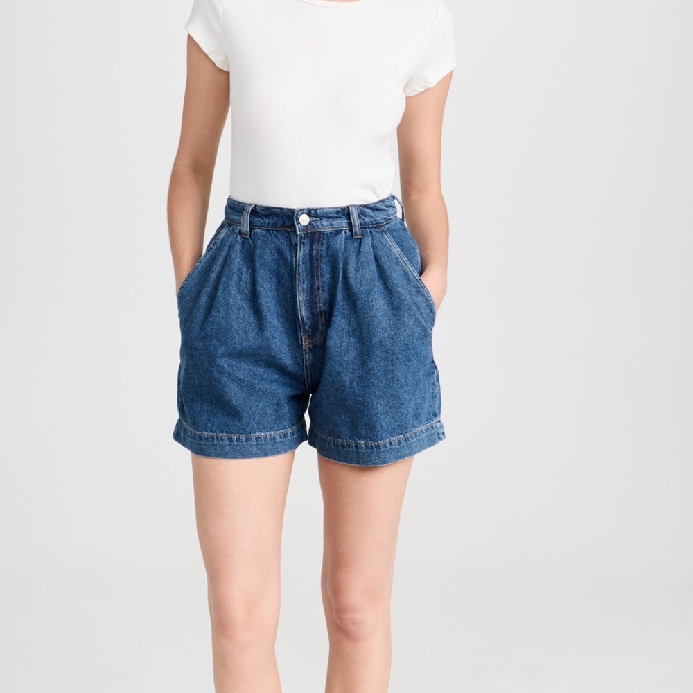 Reformation Francis Denim Shorts EUC size 24